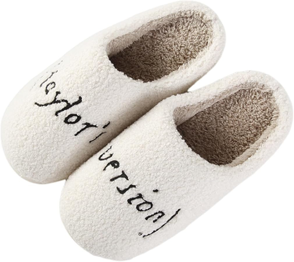 Taylors Slippers For Women Men Meet Me At Midnight Taylor's Version Slippers for Women Men Warm S... | Amazon (US)