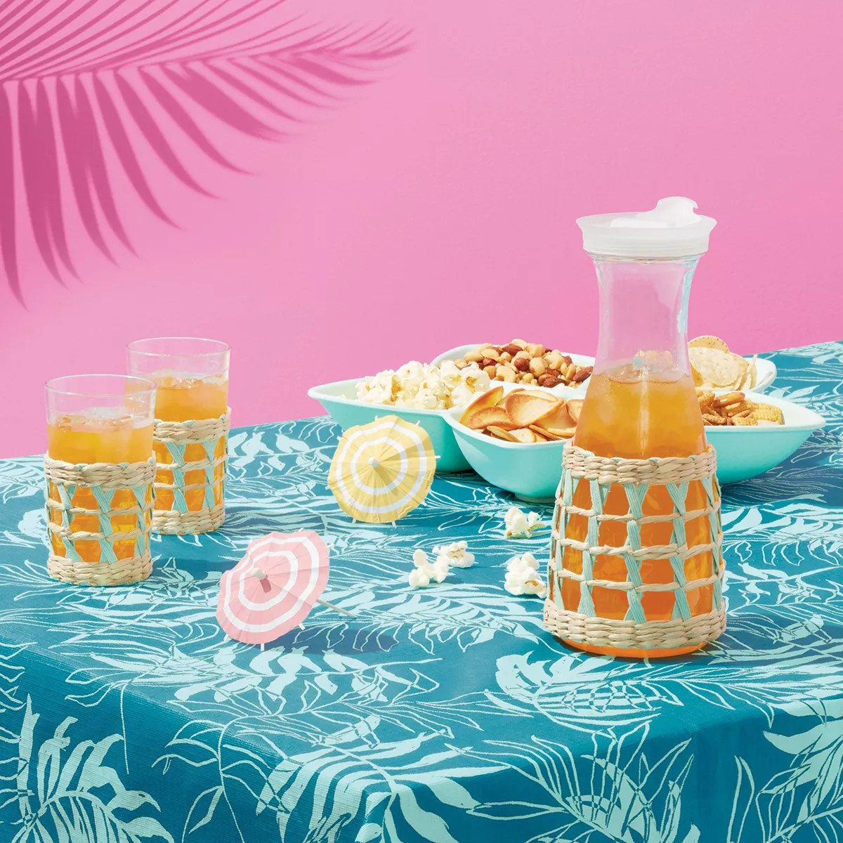 2 Cups Woven Pitcher Set - Sun Squad™ | Target