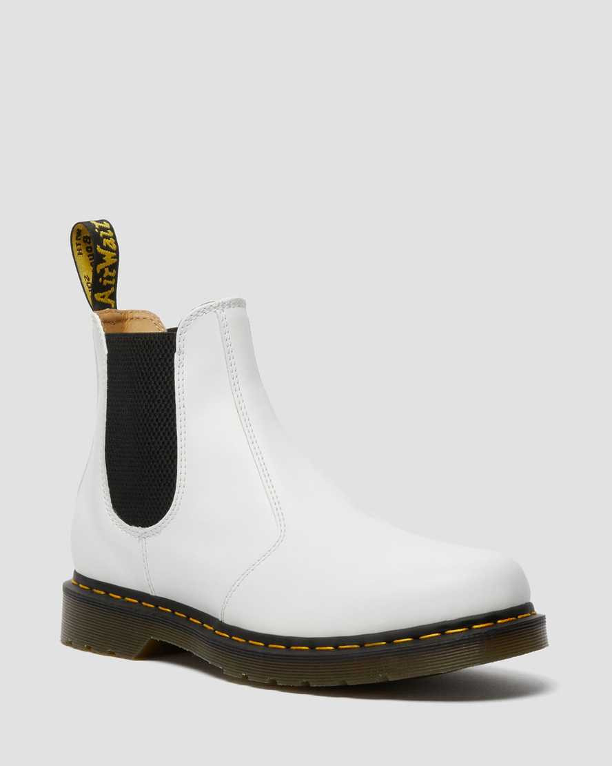 DR MARTENS 2976 Yellow Stitch Smooth Leather Chelsea Boots | Dr Martens (UK)