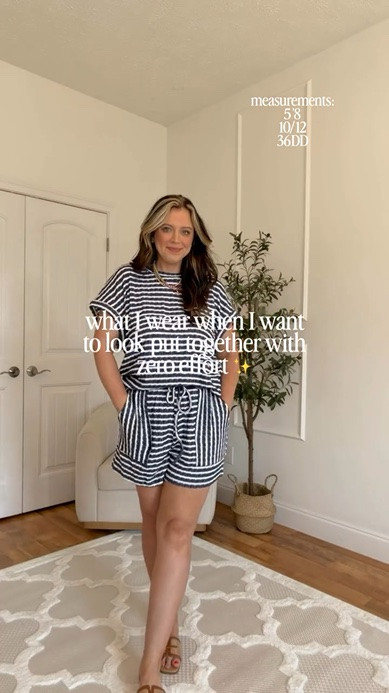 Super easy comfy ribbed set from Amazon! 👏🏻✨🦋 Follow @maciejade for more midsize fashion! 🫶🏻

#LTKootd #LTKSeasonal #LTKMidsize