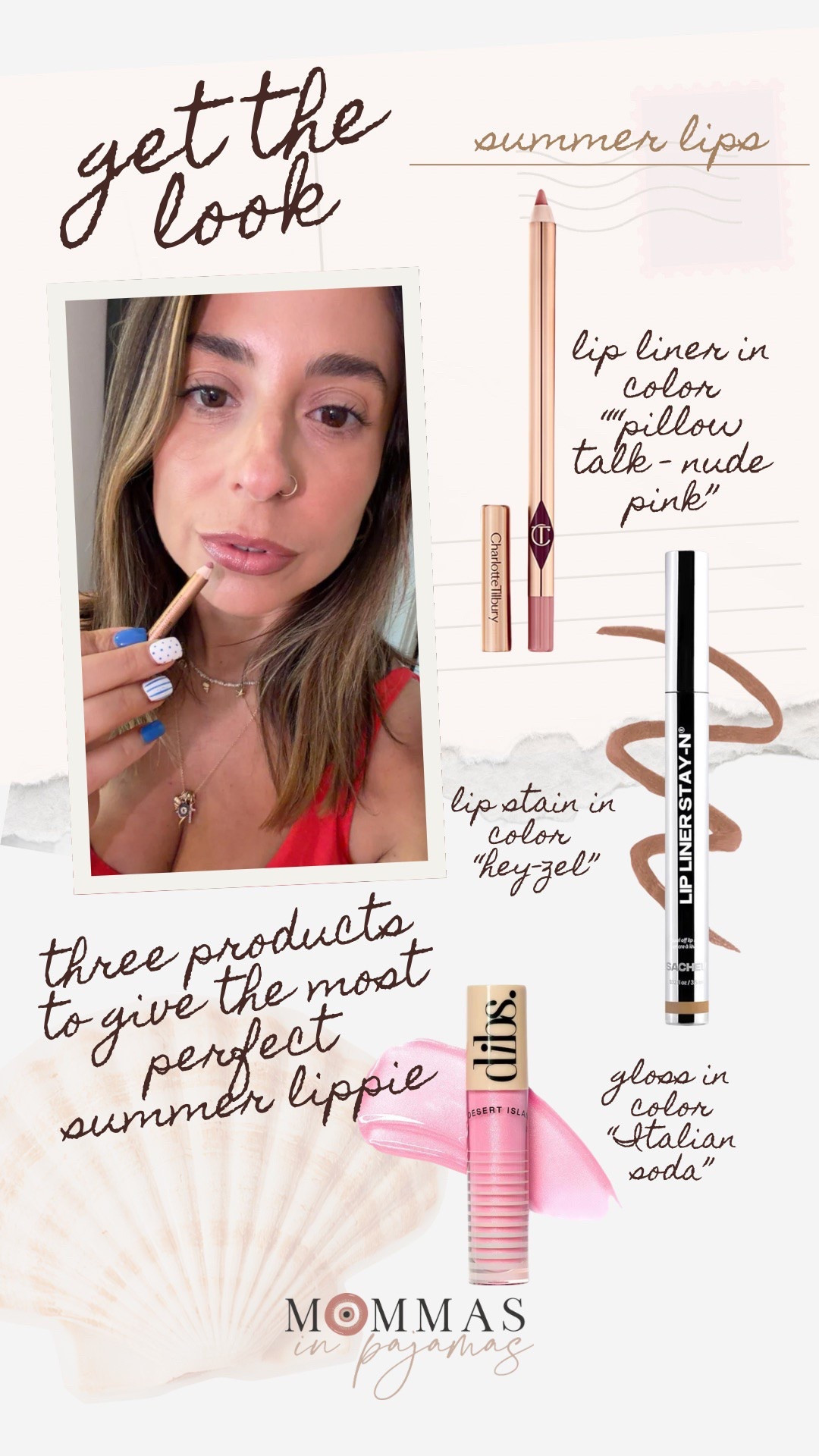 I’m always on the lookout for the perfect nude lip, and these three products give me the best pouty, nude lippie. These hydrate and plump my lips while giving a very natural color. 
Summer beauty finds

#LTKSeasonal #LTKMidsize #LTKBeauty