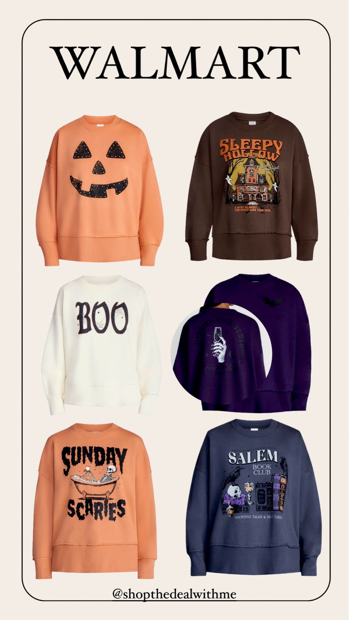 @Walmart Halloween sweatshirt

#LTKSeasonal #LTKgrwm #LTKootd