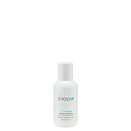 EVOLVh - Natural UltraShine Moisture Conditioner | Vegan, Non-Toxic, Clean Hair Care (2 fl oz | 60 mL) | Amazon (US)