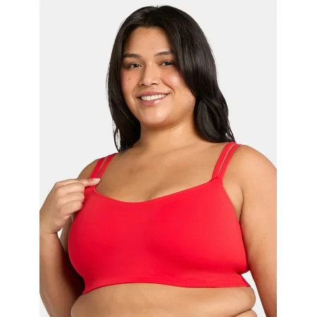 Avia Strappy Sports Bra for Women Medium Support S-3XL | Walmart (US)