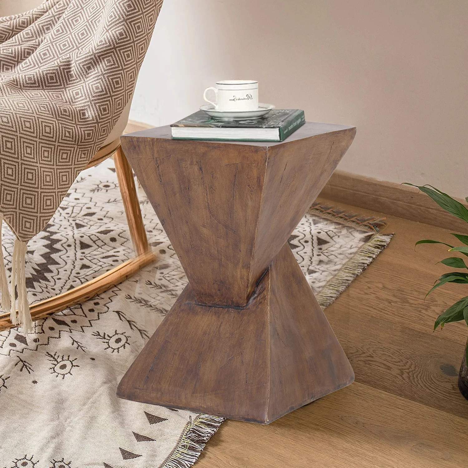 Millwood Pines Weott Concrete Block End Table & Reviews | Wayfair | Wayfair North America