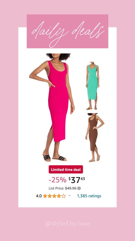 Amazon daily deals!

Amazon finds | Amazon summer dresses | casual summer outfit 

#LTKSaleAlert #LTKSeasonal #LTKStyleTip