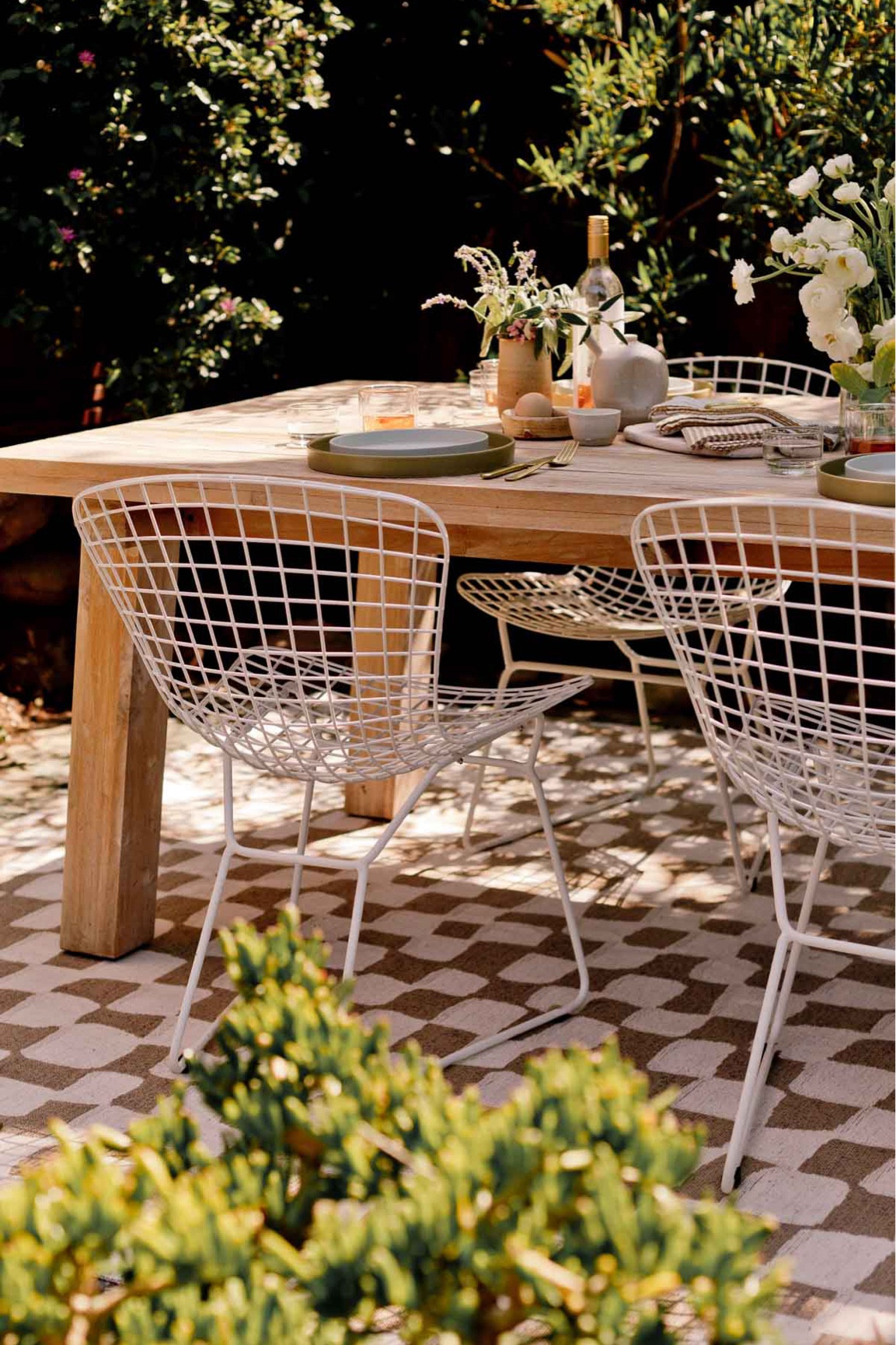 Early Mother’s Day brunch vibes with my new outdoor dining area setup. I’ve had the table for years (from Article). But the dining chairs and funky outdoor rug are new and so love ‘em.

#LTKfamily #LTKSeasonal #LTKhome