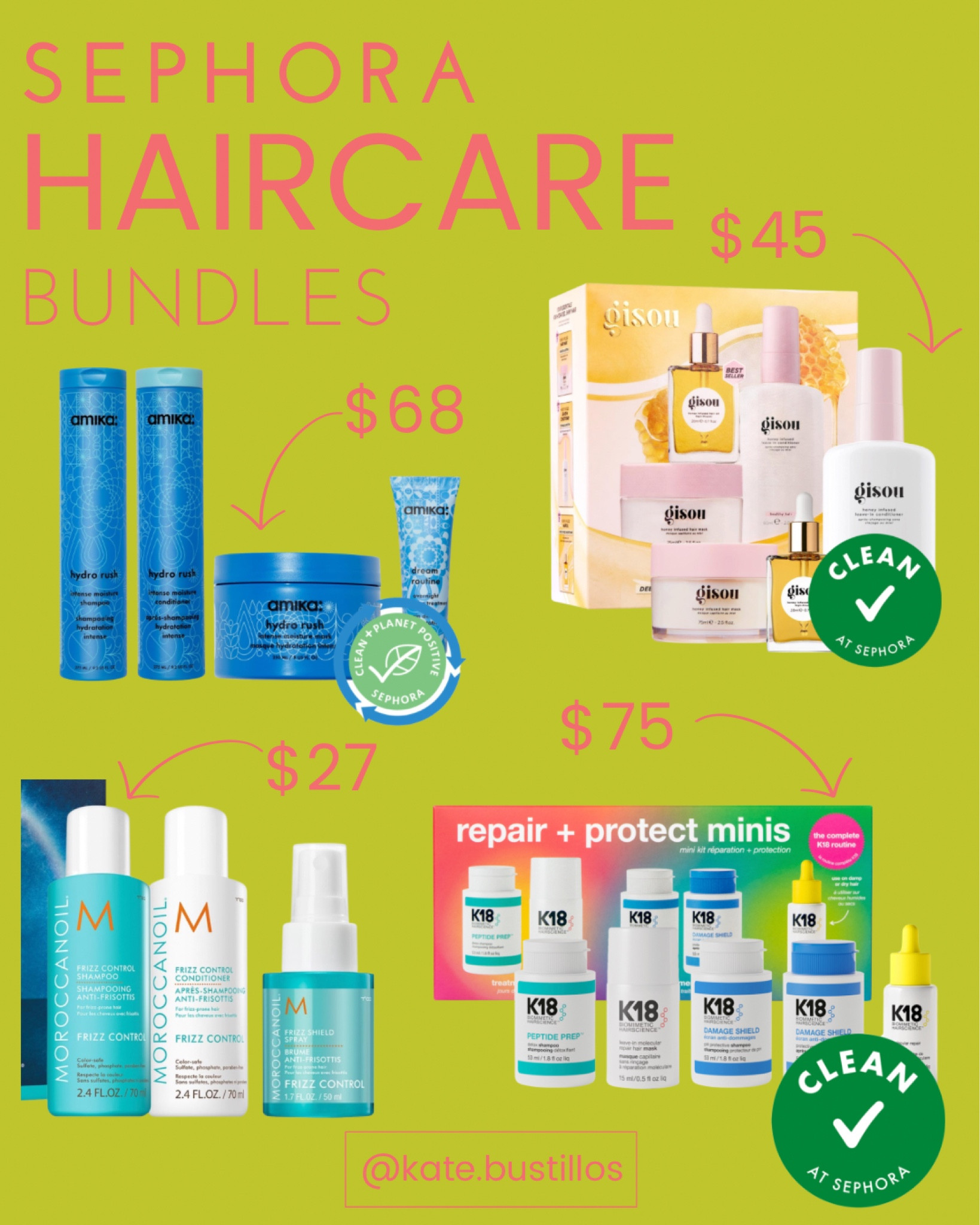Moisture + Repair Haircare Bundles at Sephora! 

#sephora #haircare #bundles #healthyhair

#LTKsalealert #LTKxSephora #LTKbeauty