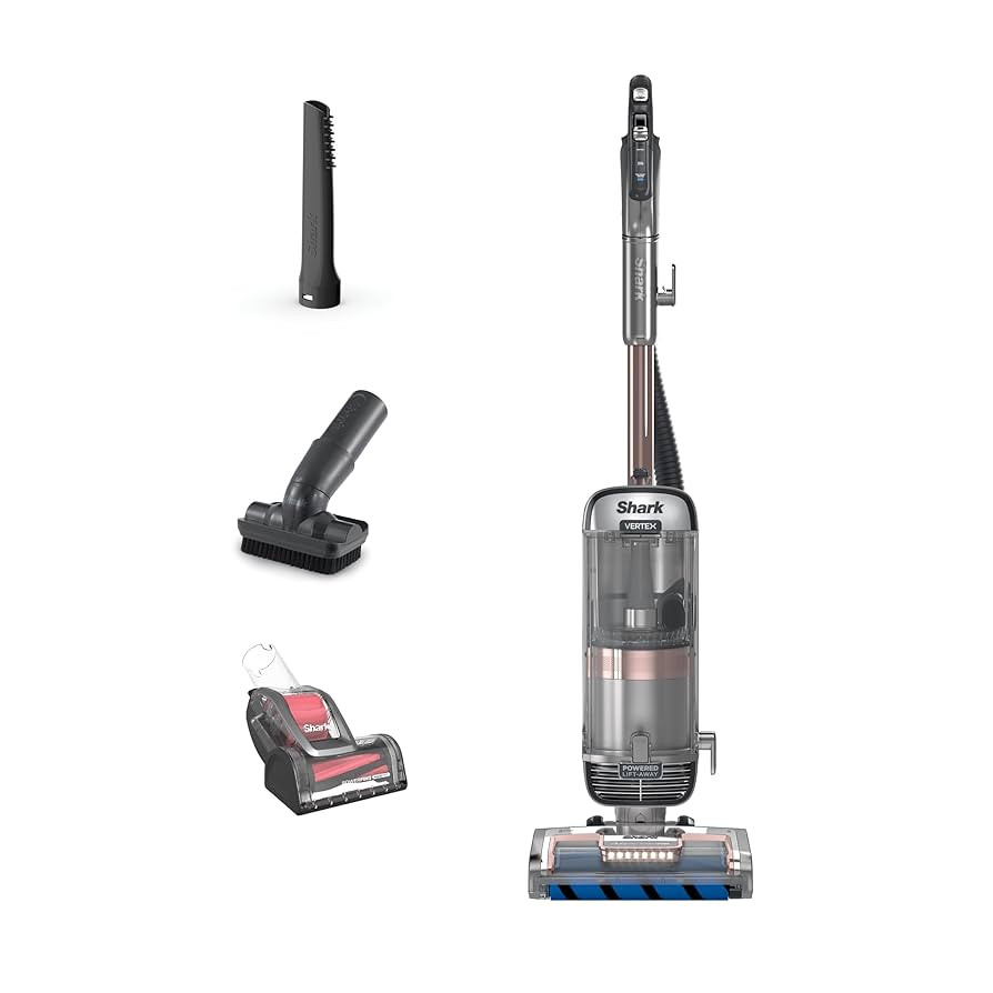Shark AZ2002 Vertex Powered Lift-Away Upright Vacuum with DuoClean PowerFins, Self-Cleaning Brush... | Amazon (US)