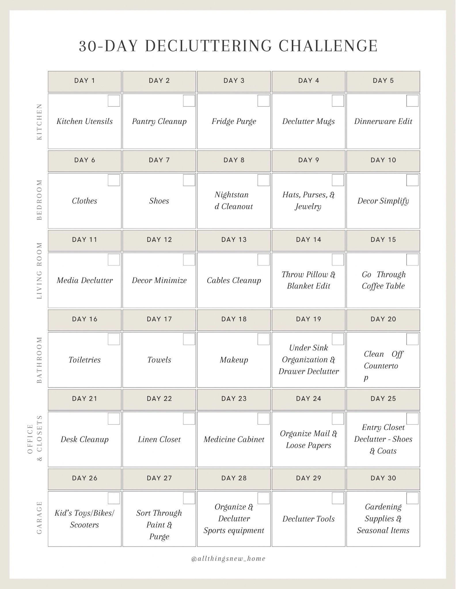 30 day decluttering challenge #LTKSpringSale

Follow my LTK @allthingsnew_home on the @shop.LTK app to view this post and get my exclusive app-only content!

#liketkit #LTKHome #LTKSeasonal
@shop.ltk
https://liketk.it/577OM

#LTKdayinmylife #LTKmorningroutine #LTKmomlife