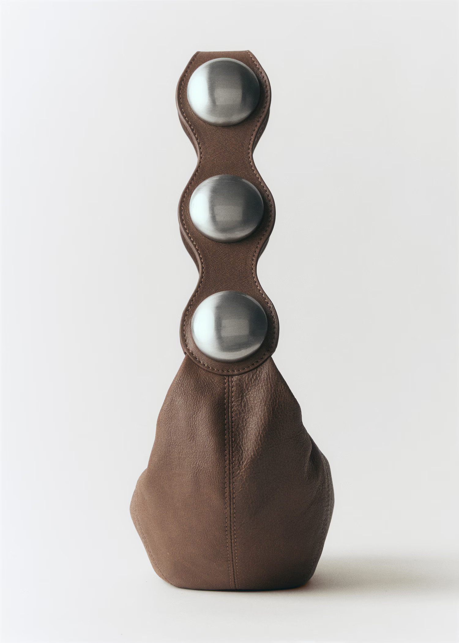 100% leather bag with studs | Mango (US/MX/AU)