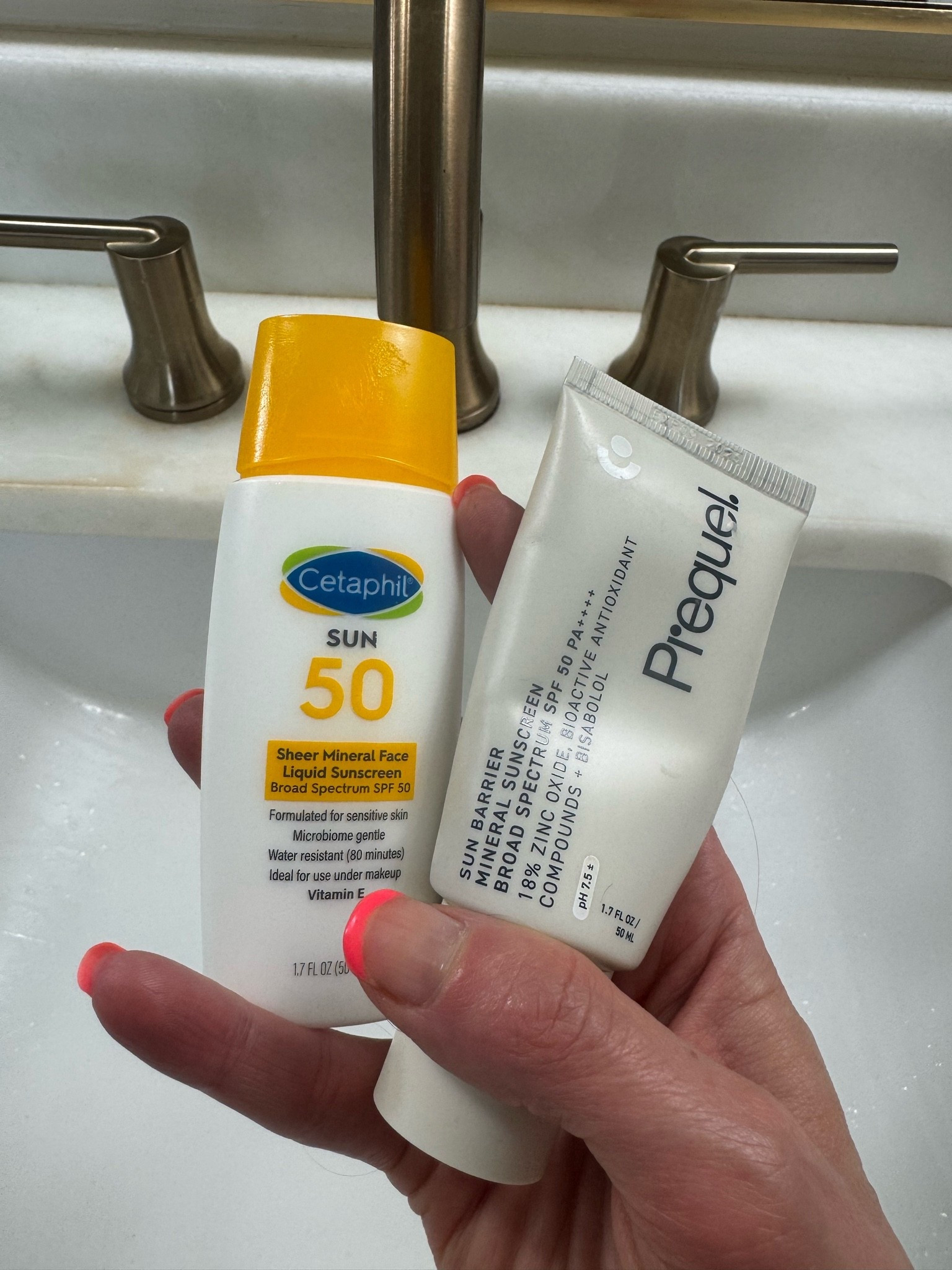 Two great sheer physical spf options that are over the counter! #sunscreen #beach #prequel #cetaphil

#LTKdayinmylife #LTKgrwm #LTKmomlife