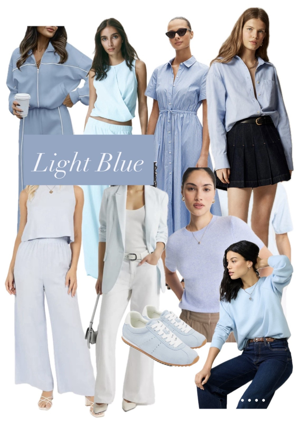 My favorite Light Blue clothing finds!  Pairs well with burgundy, light yellow, browns, grays, and yes…even orange!

#LTKootd #LTKOver40 #LTKgrwm