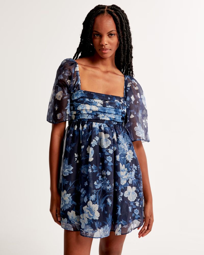 Women's Emerson Angel Sleeve Mini Dress | Women's Dresses & Jumpsuits | Abercrombie.com | Abercrombie & Fitch (US)