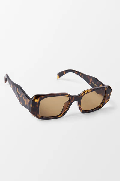 Sable Square Leopard Sunglasses | Cupshe