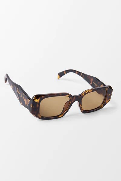 Sable Square Leopard Sunglasses | Cupshe