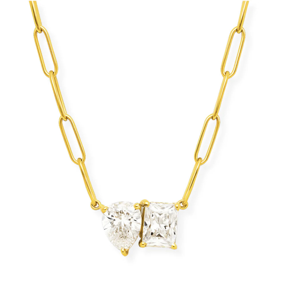 Cecilia Toi Et Moi Necklace | Ellie Vail Jewelry