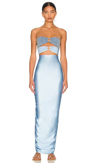 Isla Maxi Dress in Lagoon Multi | Revolve Clothing (Global)