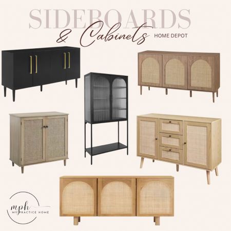 Sideboard Selection from Home Depot, High and Low

#LTKhome