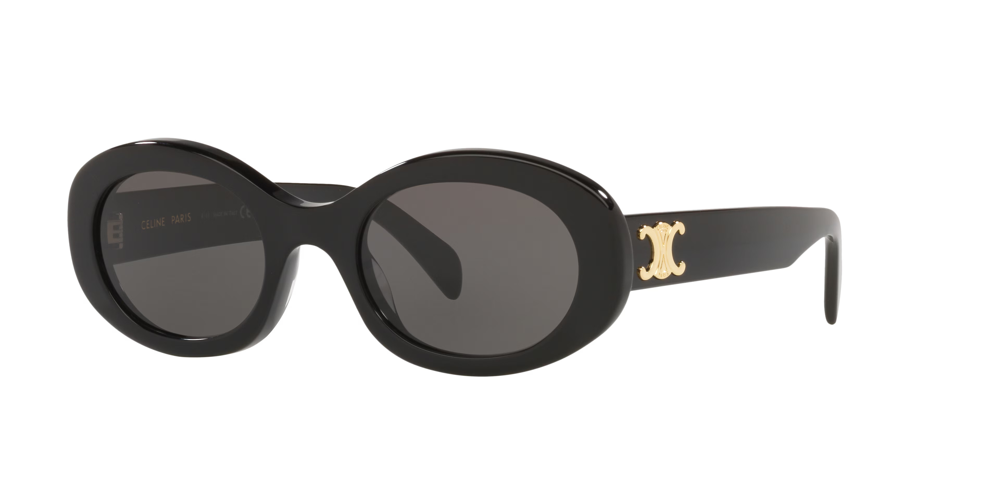 Celine Mujer Sunglass CL40194U - Color del Marco: Negro Brillante, Color de la Lente: Gris | Sunglass Hut EU