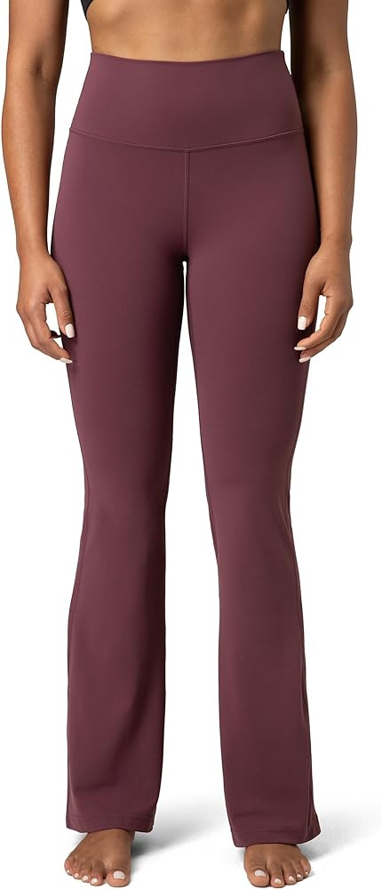 Colorfulkoala Women's Dreamlux Workout Flared Leggings High Waisted Wide Leg Bootcut Yoga Pants 2... | Amazon (US)