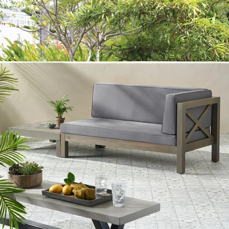 Seana 2 - Person Outdoor Seating Group with Cushions | Wayfair North America