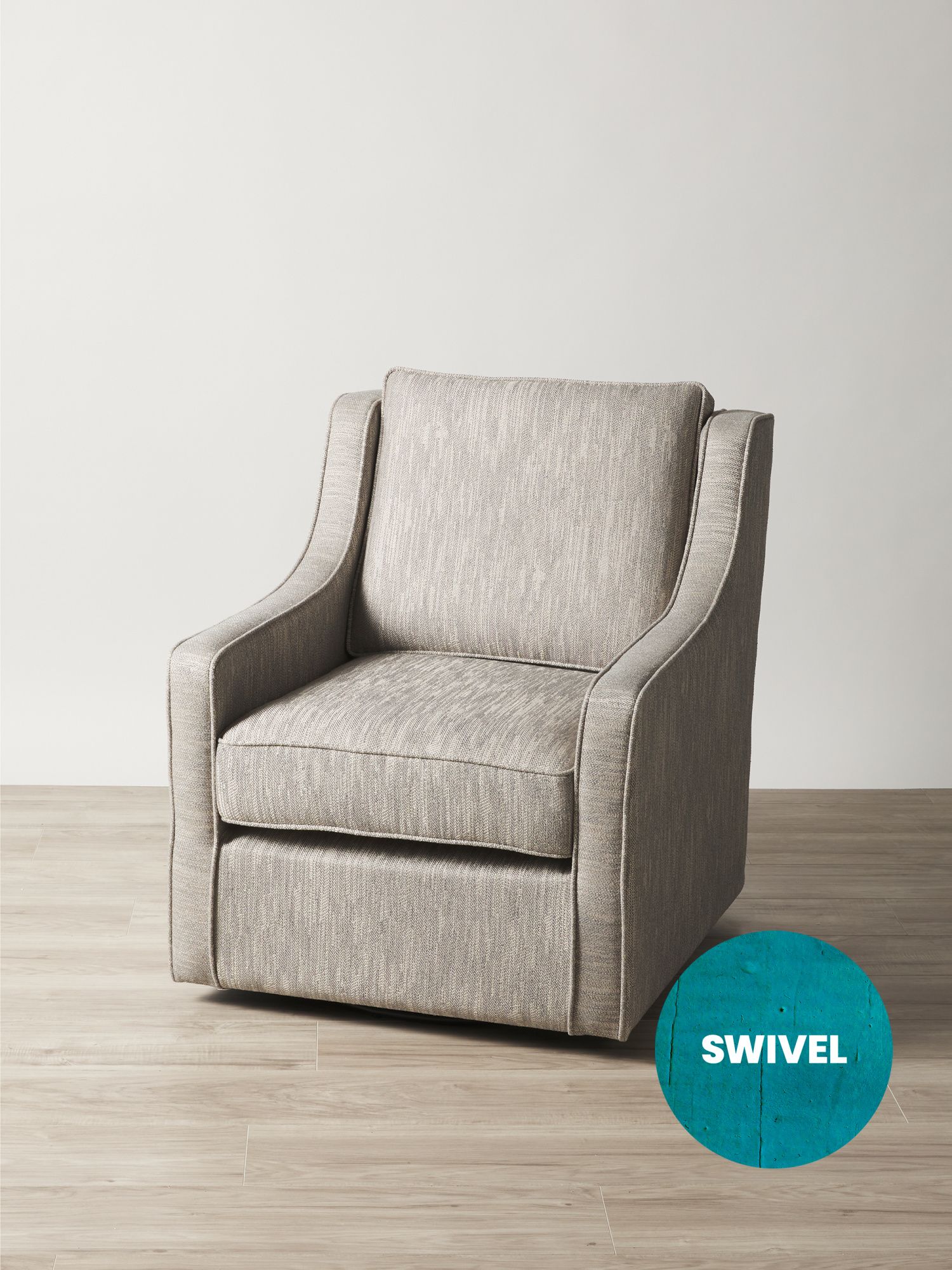 34in Upholstered Swivel Chair | Accent Furniture | HomeGoods | HomeGoods