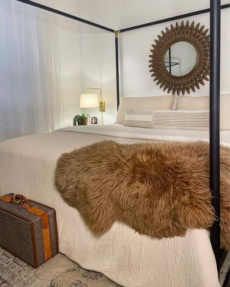 A bedroom to make you feel exactly how it looks: all warm and fuzzy 🧸 design by @holleyhouseco

#LTKstyletip #LTKunder100 #LTKhome