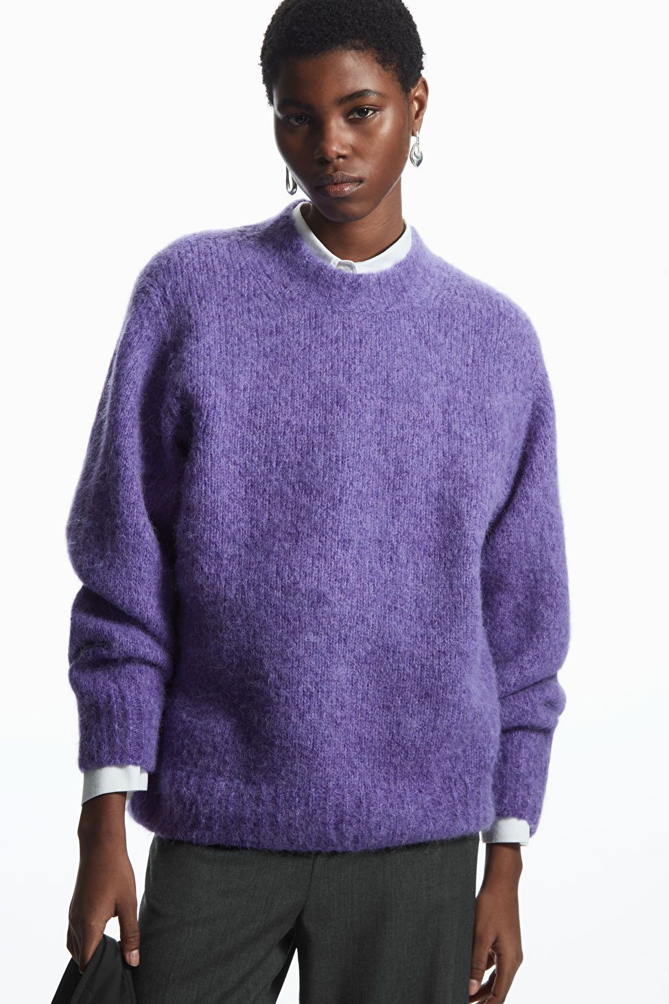 OVERSIZED ALPACA-BLEND SWEATER | COS (US)