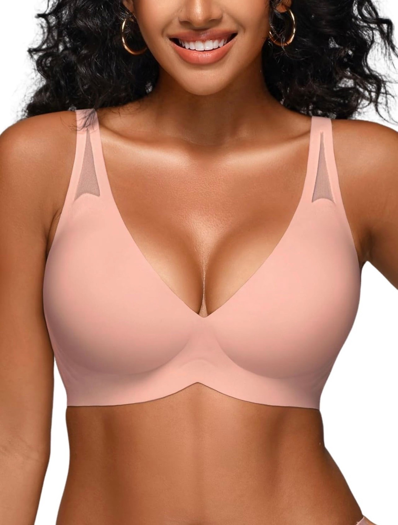 Jelly Bras Wireless Deep V No Underwire Bralette with Support. Save 50% with promo code, through 6/18 while supplies last.

Now $12.00 with promo code KY77EPW9, other colors available. Apply code at checkout.

#LTKootd #LTKSaleAlert #LTKBeauty