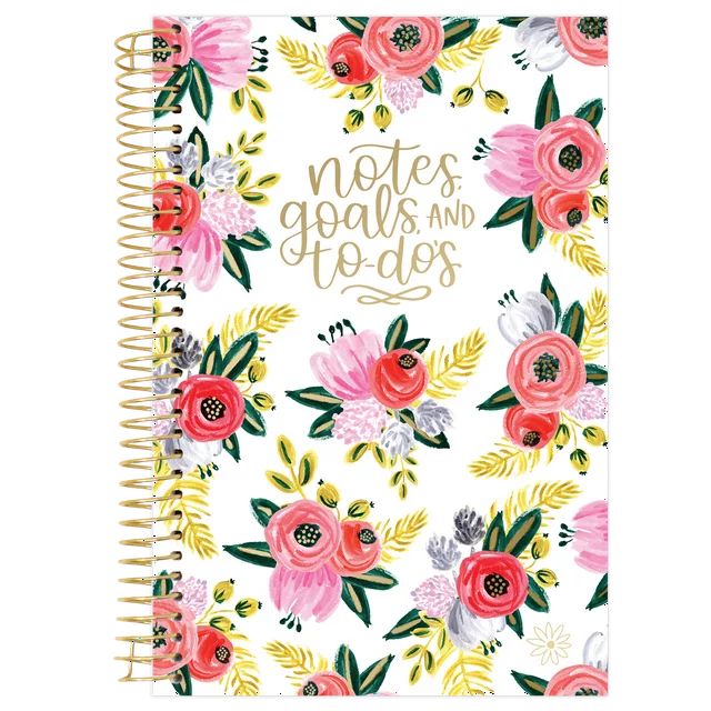 bloom daily planners Bound To-Do Book, Rustic Blooms | Walmart (US)