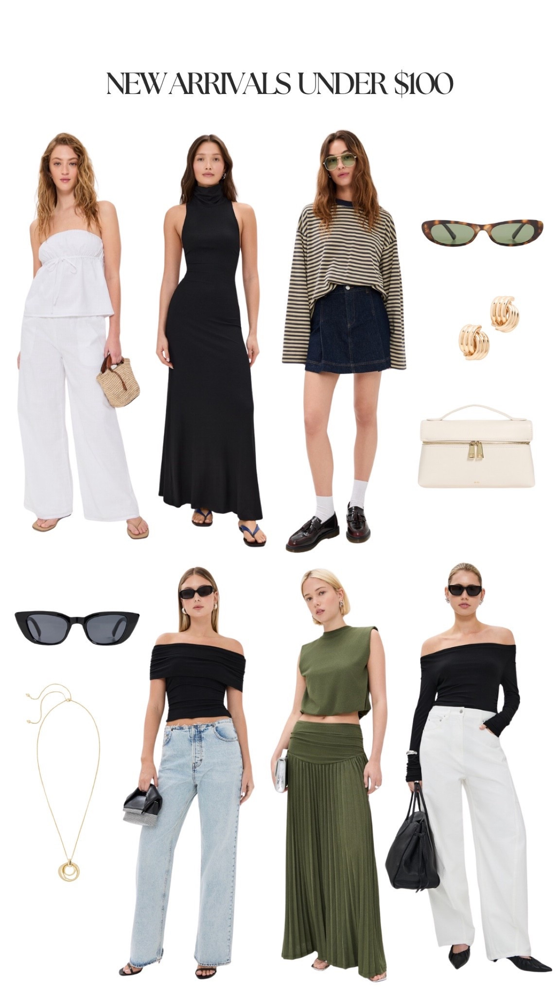 New Arrivals Under $100

#LTKSeasonal #LTKStyleTip #LTKFindsUnder100