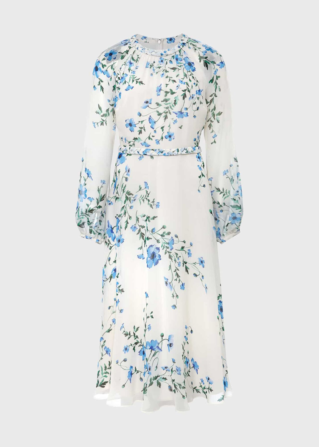 Renee Silk Floral Dress | | Hobbs