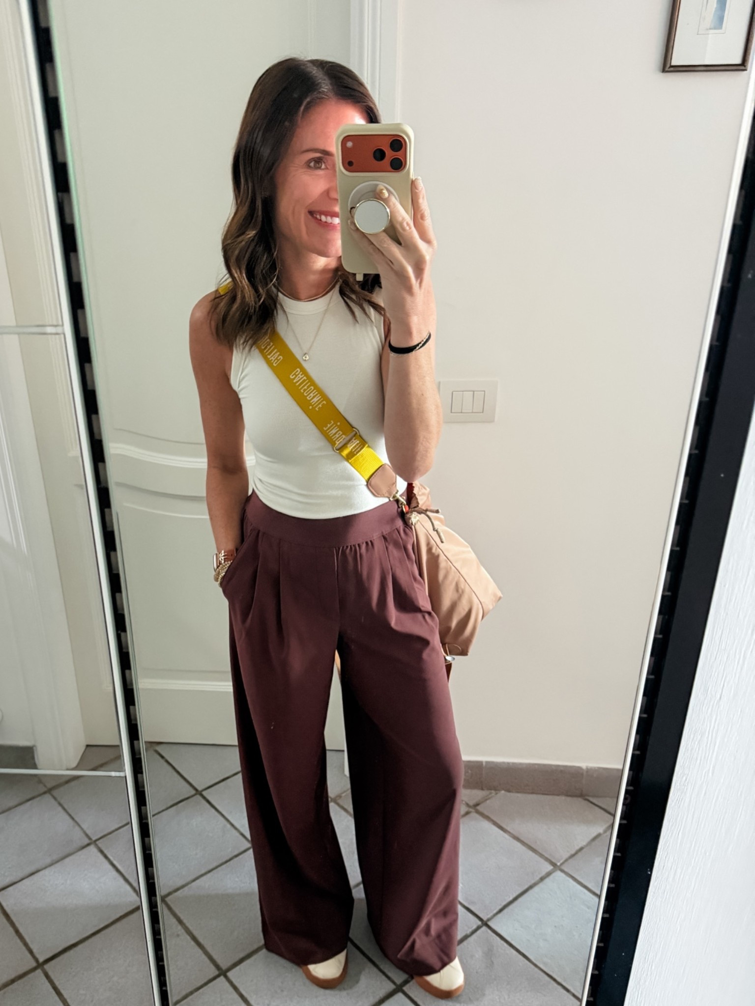 Day 8 Look: Train to Rome & Vatican City 

Pants: XS Short 
Tank: 2