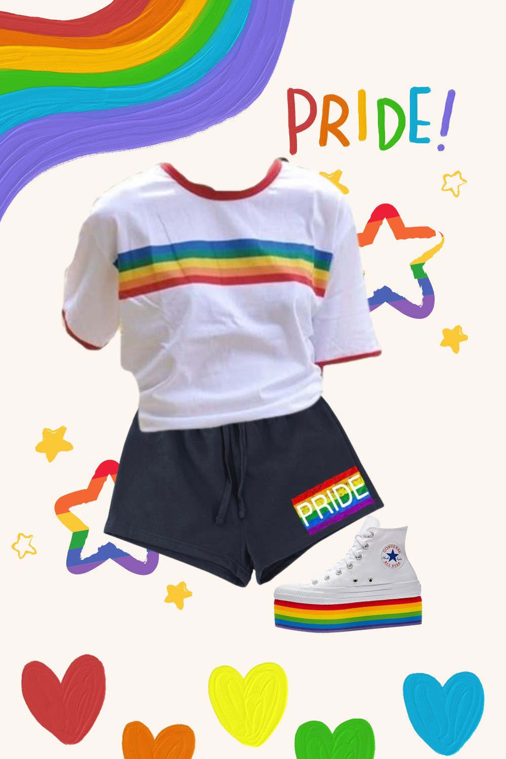 Cute outfit for pride month, pride month outfit ideas, LGBTQ month outfit, pride june outfits, outfit ideas #pride24 #pridemonth

#LTKActive #LTKSeasonal #LTKSummerSales