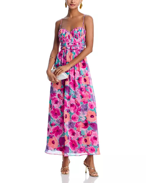 Floral Sleeveless Maxi Dress - Exclusive | Bloomingdale's (US)