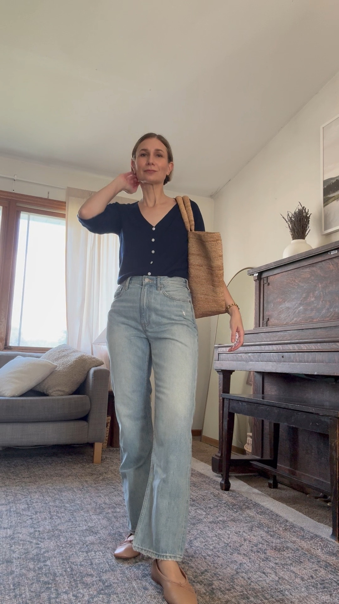 A great pair of classic jeans - I had to return my pair because they were too small so I need to reorder them in the right side because I found this video in my drafts and they’re cute!

#LTKOver40 #LTKSeasonal