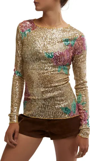 Gold Rush Sequin Top | Nordstrom Rack