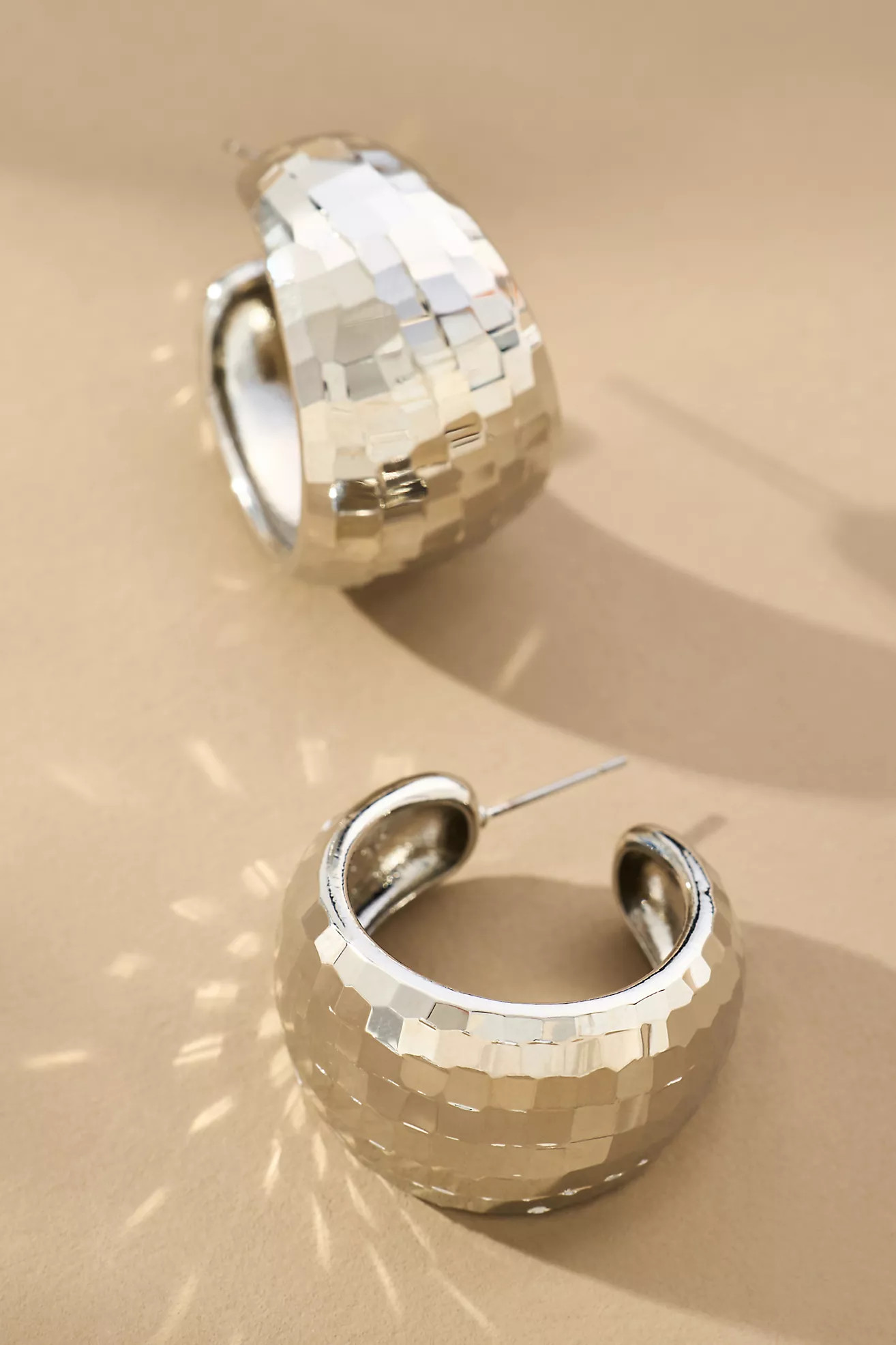 The Disco Huggie Post Earrings | Anthropologie (US)
