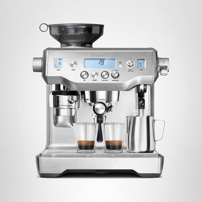 Breville Oracle Espresso Machine BES980XL, Brushed Stainless Steel | Amazon (US)