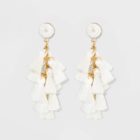 SUGARFIX by BaubleBar Multi-Tassel Drop Earrings | Target