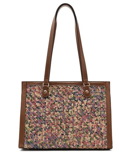 Patricia Nash Womens Marena Woven Satchel French Hydrangeas One Size | Amazon (US)