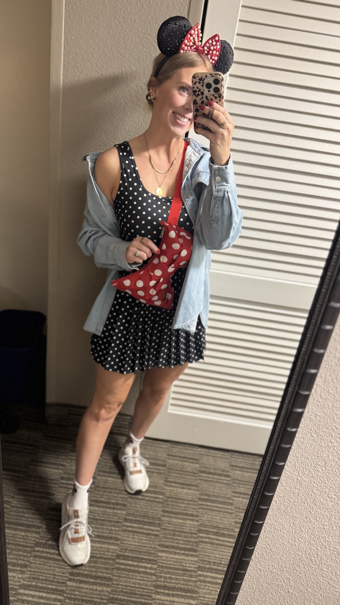 Disney world outfit, polka dot active dress 

#LTKmomlife #LTKgrwm #LTKootd