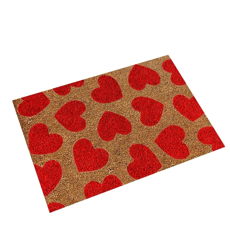 Valentine's Day Door Mat Front Door Outdoor Welcome Mat Fun Door Mat Home Non-slip Rug Decoration... | Walmart (US)