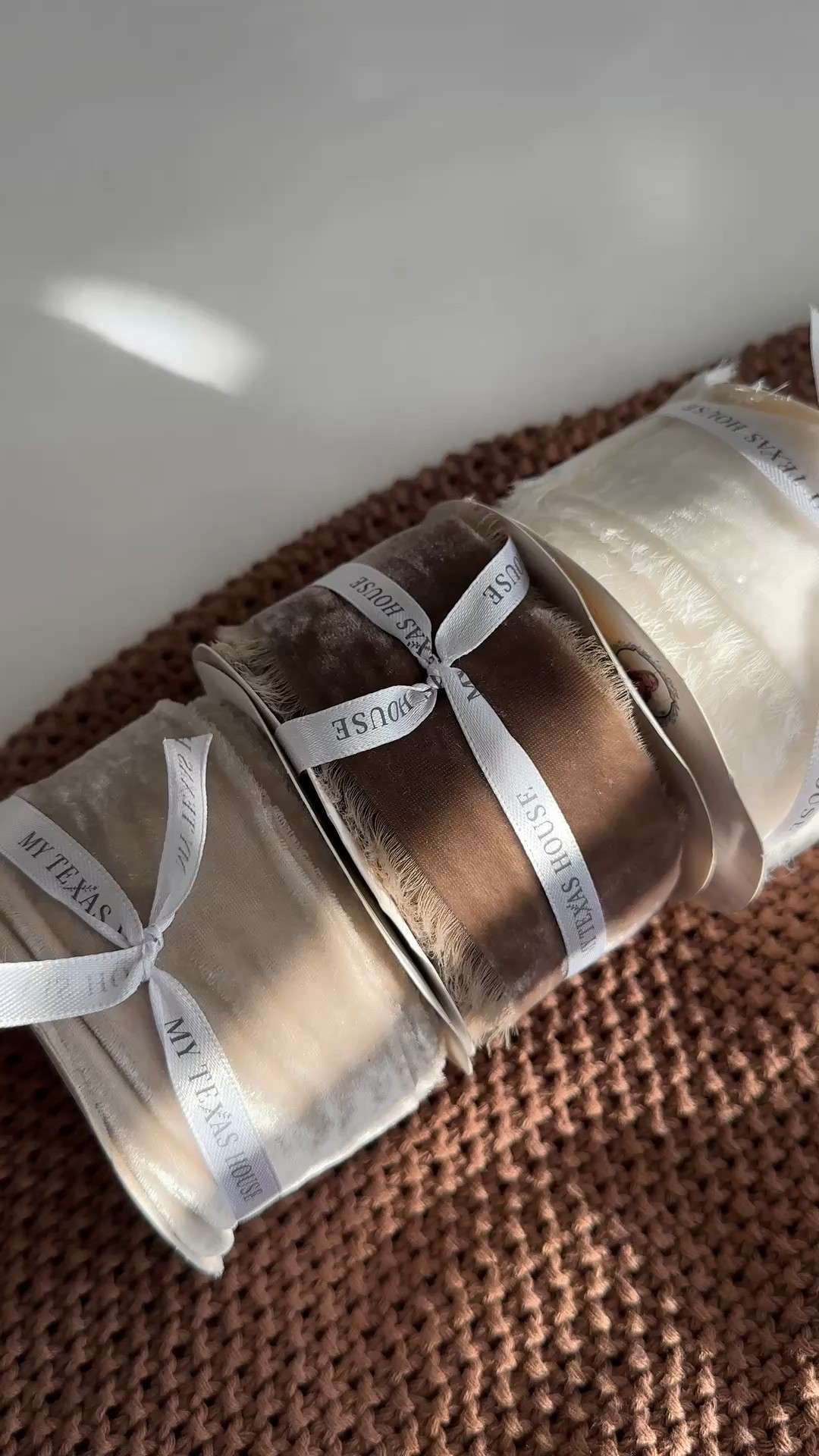 Beautiful brushed velvet ribbons from my Texas Home Collection at Walmart — the perfect finishing touch for your Christmas tree, garland, or gift wrapping this season. 🎀✨ Classic, timeless, and so elegant for holiday decorating.

#WalmartFinds #TexasHomeCollection #ChristmasDecor #HolidayStyle #VelvetRibbon #LTKHoliday #LTKHome #LTKDecor

#LTKHome #LTKHoliday #LTKSeasonal