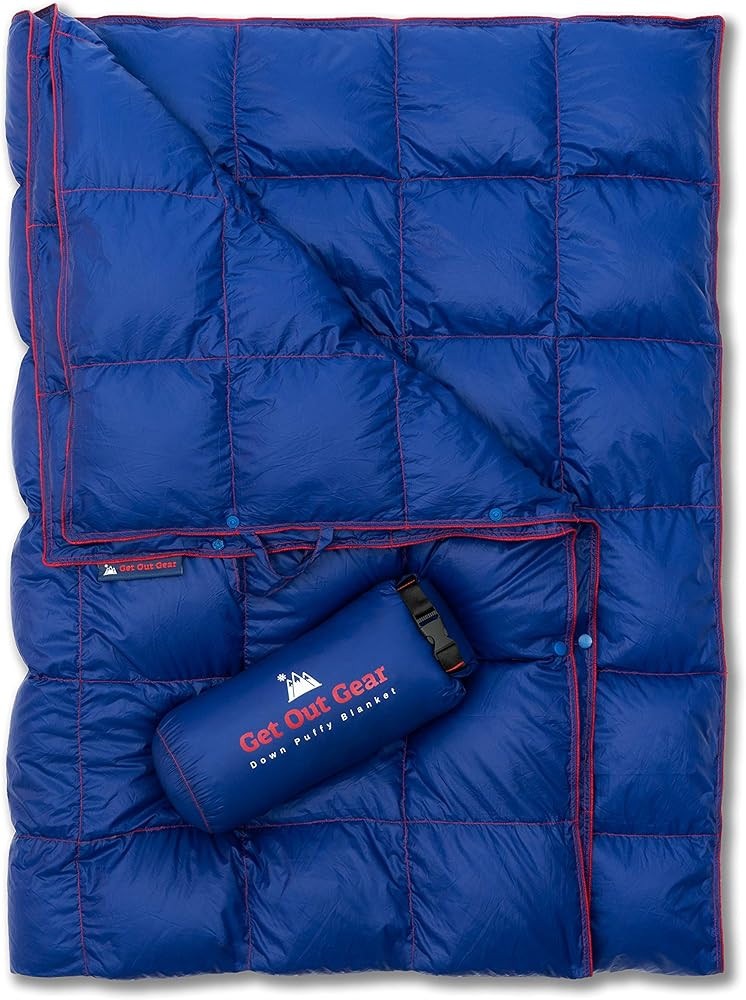 Down camping blanket | Amazon (US)