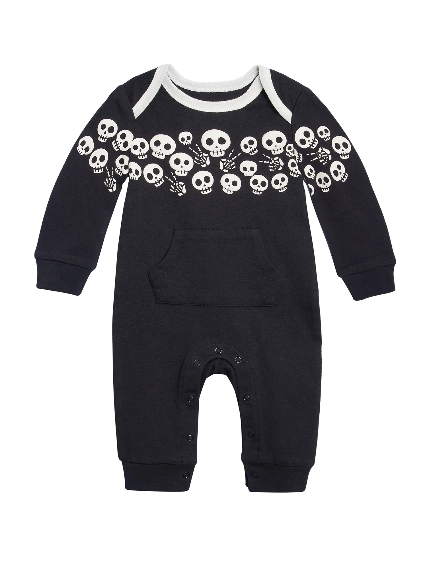 Wonder Nation Baby Halloween Creeper, Sizes 0-24 Months | Walmart (US)