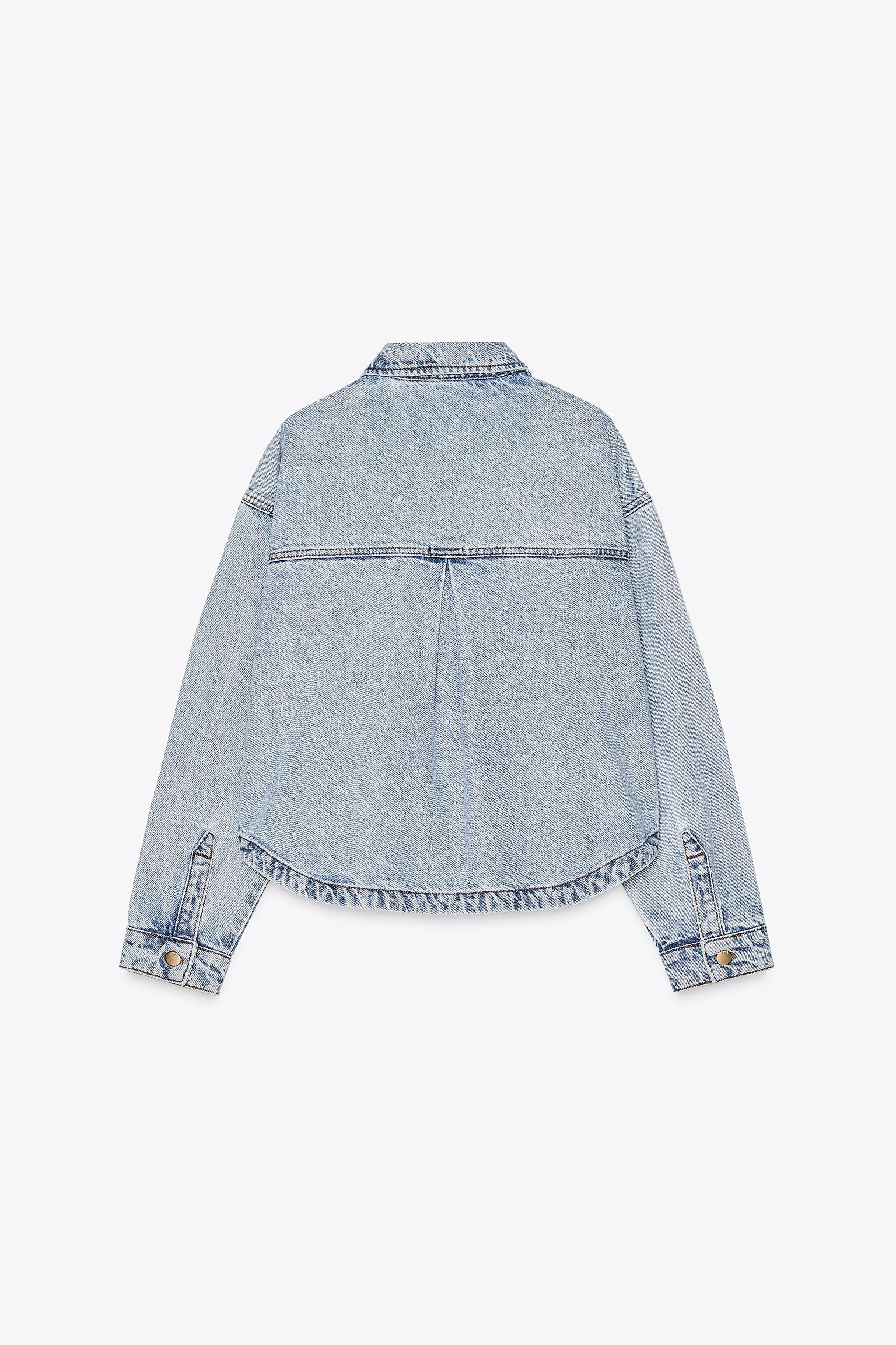 Z1975 DENIM JACKET WITH POCKETS | Zara UK
