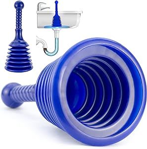Luigi's Sink and Drain Plunger for Bathrooms, Kitchens, Sinks, Baths and Showers. Small and Power... | Amazon (US)