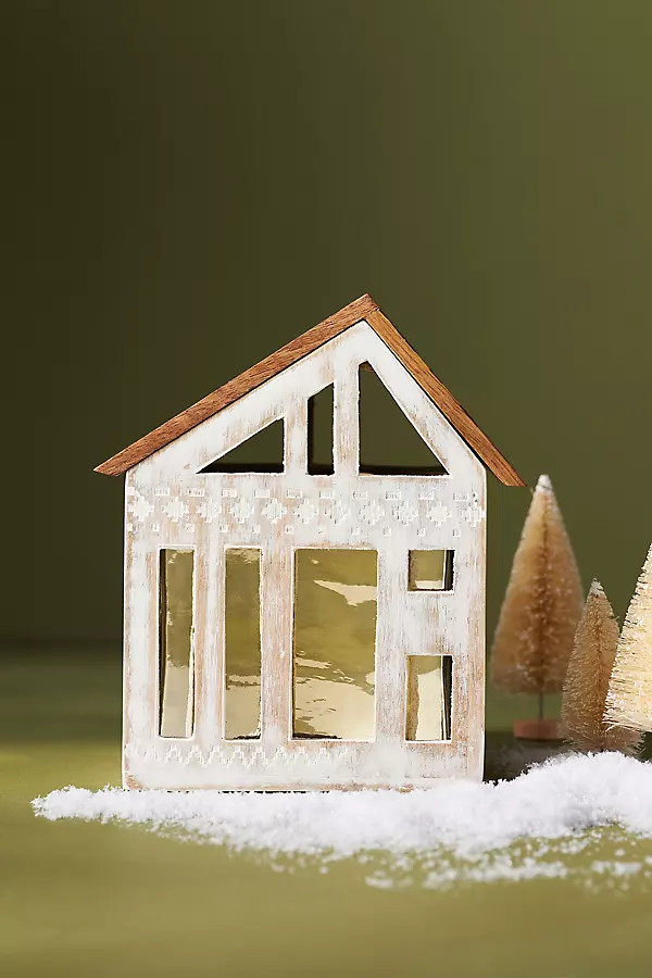 Phillipe Fresh Sparkling Citrus & Juniper Wooden House Candle | Anthropologie (US)